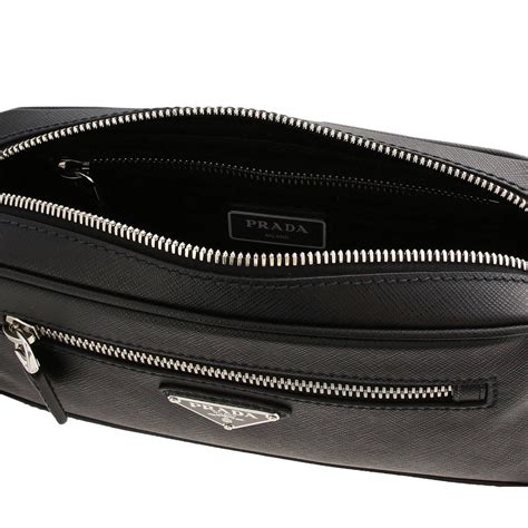 belt bag men prada|Prada belt with pouch.